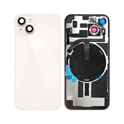 Shop the starlight back glass with frame, wireless NFC charging flex, and MagSafe magnet for iPhone 14, no logo.