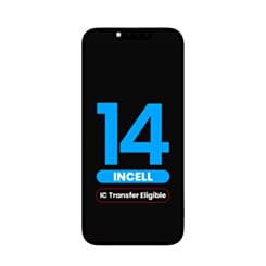 Grab the wholesale deals on the aftermarket Incell QV6 LCD assembly for iPhone 14, IC transfer eligible.