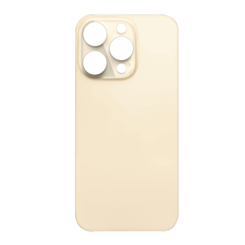 Back Glass with Bigger Camera Hole for iPhone 14 Pro (NO LOGO) (GOLD)