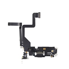 Charging Port Flex Cable for iPhone 14 Pro (SPACE BLACK) (OEM Pull)