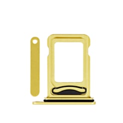 Dual Sim Card Tray for iPhone 14 / 14 Plus (YELLOW)