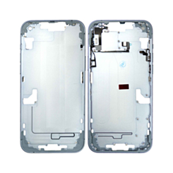 Buy the middle frame with small parts for the iPhone 14 Plus — in Blue, US version.
