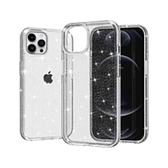 Ultra Glossy Protector Case - GLITTER CLEAR for iPhone 14 Pro (Only Ground Shipping)