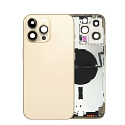 Back Housing Frame with Small Components Pre-Installed for iPhone 14 Pro Max (NO LOGO) (Internationa