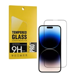 Anti-Scratch Edge to Edge Black Rim Coverage for iPhone 14 Pro Max (2.5D / 1 Piece)