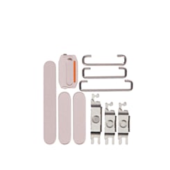 Hard Buttons for iPhone 15 / 15 Plus (Power / Volume / Switch) (PINK)