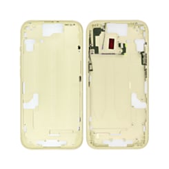 Middle Frame with Small Parts for iPhone 15 (YELLOW) (International Version)