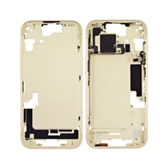 Middle Frame with Small Parts for iPhone 15 (YELLOW) (US Version)