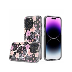 Real Flower Case with Wireless Charging - PINK FLOWER for iPhone 15 Pro (Only Ground Shipping)