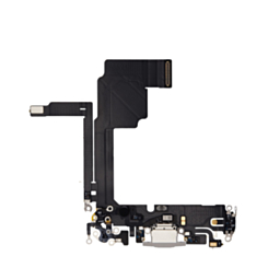 Shop the Charging Port Flex Cable for iPhone 15 Pro in White Titanium, premium quality.
