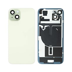Back Glass with MagSafe Magnet & NFC & Flashlight Flex for iPhone 15 Plus (GREEN) (NO LOGO)