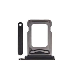 Dual Sim Card Tray for iPhone 15 Pro / 15 Pro Max (BLACK TITANIUM)