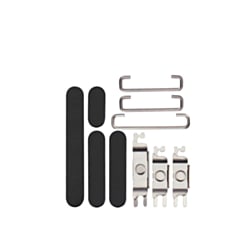 Buy the black titanium power, volume, and switch buttons for iPhone 15 Pro and 15 Pro Max.