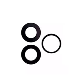 Back Camera Lens (Glass Only) with Adhesive for iPhone 15 Pro Max (3 Piece Set) (Premium) (Pack of 10)