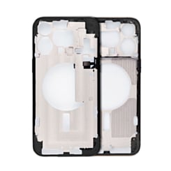 Middle Frame with Small Parts for iPhone 15 Pro Max (BLACK TITANIUM) (US Version) (OEM Pull B Grade)