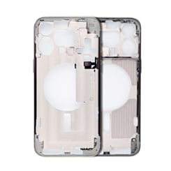 Middle Frame with Small Parts for iPhone 15 Pro Max (NATURAL TITANIUM) (US Version) (OEM Pull B Grade)