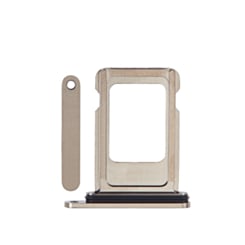 Single Sim Card Tray for iPhone 15 Pro / 15 Pro Max (NATURAL TITANIUM)