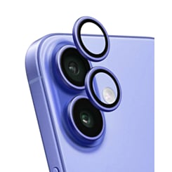Back Camera Lens with Bracket & Bezel for iPhone 16 / 16 Plus (Premium) (ULTRAMARINE) (2 Piece Set)