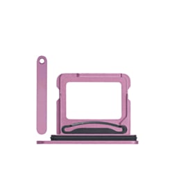 Single Sim Card Tray for iPhone 16 / 16 Plus (PINK)