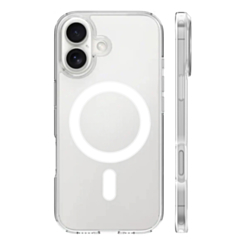 Wireless Charging Clear Case with IC Chip for iPhone 16 Plus (Only Ground Shipping)