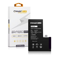 QMAX PRO Extended Capacity Replacement Battery for iPhone 16 Pro (3800 mAh) (Only Ground Shipping)