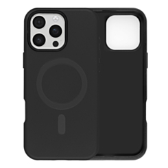 Soft Touch Matte Finish MagSafe Case (BLACK) for iPhone 16 Pro Max (Only Ground Shipping)