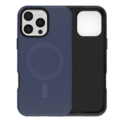 Soft Touch Matte Finish MagSafe Case (NAVY BLUE) for iPhone 16 Pro Max (Only Ground Shipping)