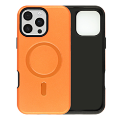 Soft Touch Matte Finish MagSafe Case (ORANGE) for iPhone 16 Pro Max (Only Ground Shipping)