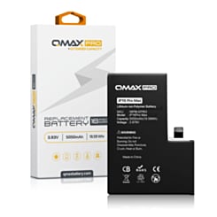 QMAX PRO Extended Capacity Replacement Battery for iPhone 16 Pro Max (5050 mAh) (Only Ground Shipping)