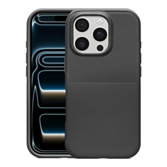 Dotted Texture Magnetic Phone Case (BLACK) for iPhone 16 Pro Max (Only Ground Shipping)