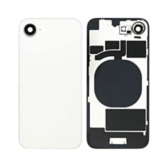 Back Glass with MagSafe Magnet for iPhone 16e (NO LOGO) (WHITE)