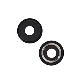 Back Camera Lens with Bracket & Bezel for iPhone 16e / 17e (BLACK)