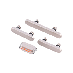 Hard Buttons (Power / Volume / Mute) for iPhone 16e / 17e (WHITE)