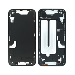 Middle Frame with Small Parts iPhone 16e (BLACK) (US Version) (OEM Pull B Grade)