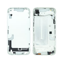 Middle Frame with Small Parts iPhone 16e (WHITE) (US Version) (OEM Pull B Grade)