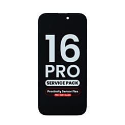 OLED Assembly with Proximity Sensor Flex Pre-Installed for iPhone 16 Pro (Service Pack)