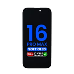 OLED Assembly for iPhone 16 Pro Max (Aftermarket Pro Soft / 120HZ) (IC Transfer Eligible)