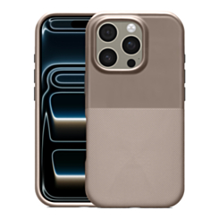 Dotted Texture Magnetic Phone Case (BROWN) for iPhone 16 Pro Max (Only Ground Shipping)