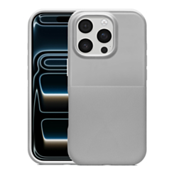 Dotted Texture Magnetic Phone Case (GRAY) for iPhone 16 Pro Max (Only Ground Shipping)