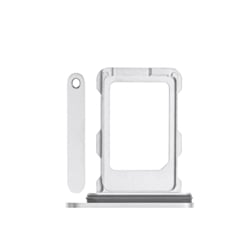 Single Sim Card Tray for iPhone 16 Pro / 16 Pro Max (WHITE TITANIUM)