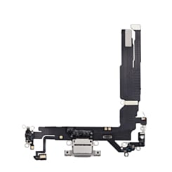 Charging Port Flex Cable for iPhone 17 (Aftermarket) (WHITE)