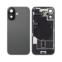 Back Glass with Frame and MagSafe Magnet for iPhone 17 (BLACK) (Service Pack)