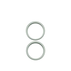 Back Camera Bezel Ring Only for iPhone 17 (SAGE) (2 Piece Set)