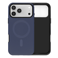 Soft Touch Matte Finish MagSafe Case (NAVY BLUE) for iPhone 17 Pro (Only Ground Shipping)