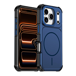 Rugger Magnetic Armor Case (NAVY BLUE) for iPhone 17 Pro Max (Only Ground Shipping)