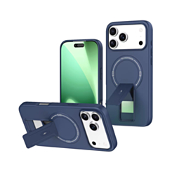 Rugger Magnetic Case with Hidden Kickstand (NAVY BLUE) for iPhone 17 Pro Max (Only Ground Shipping)