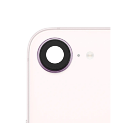 Back Camera Lens with Bracket & Bezel for iPhone 17e (SOFT PINK) (Premium)