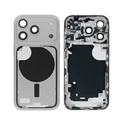 Middle Frame with Small Parts for iPhone 17 Pro (SILVER) (US Version)