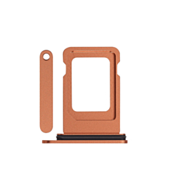 Single Sim Card Tray for iPhone 17 Pro / 17 Pro Max (Cosmic Orange)