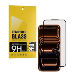 Anti-Scratch Edge to Edge Black Rim Coverage for iPhone 17 Pro Max (2.5D / 1 Piece)